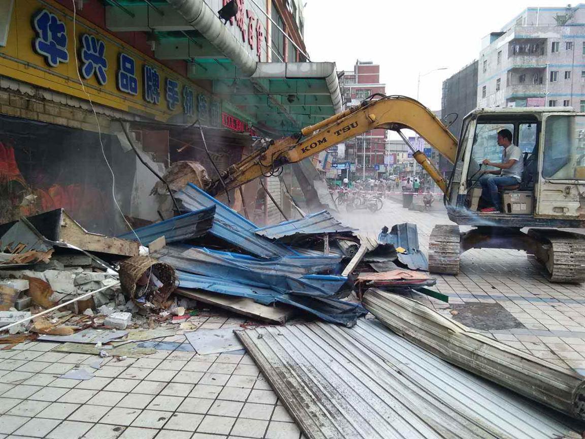 上海商场拆除回收